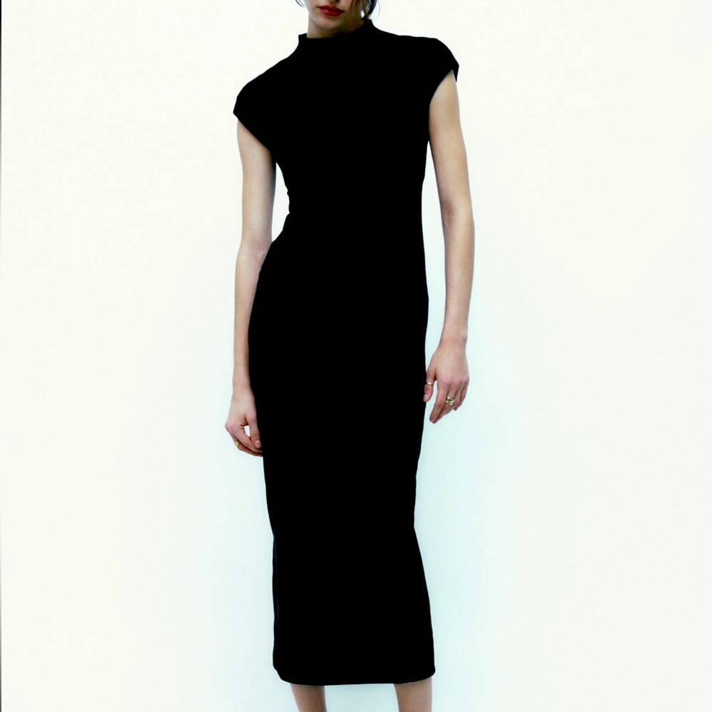 Cotton Midi Dress